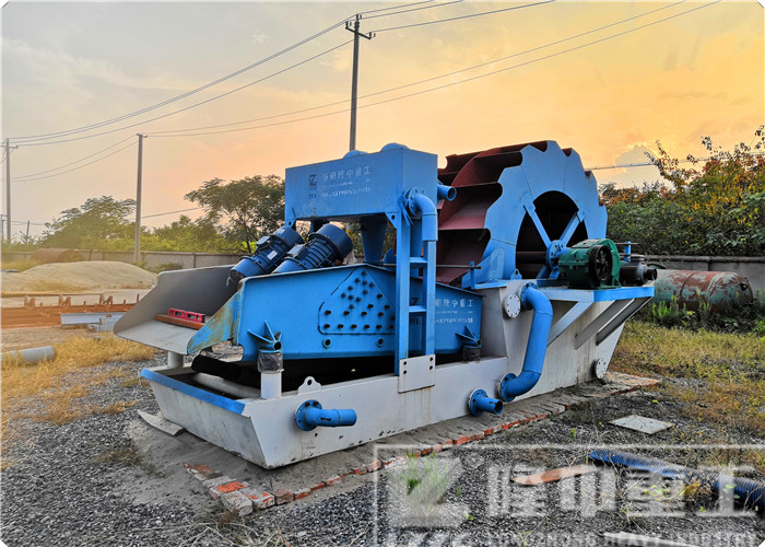 輪斗洗砂機有這些性能，難怪得使用壽命久